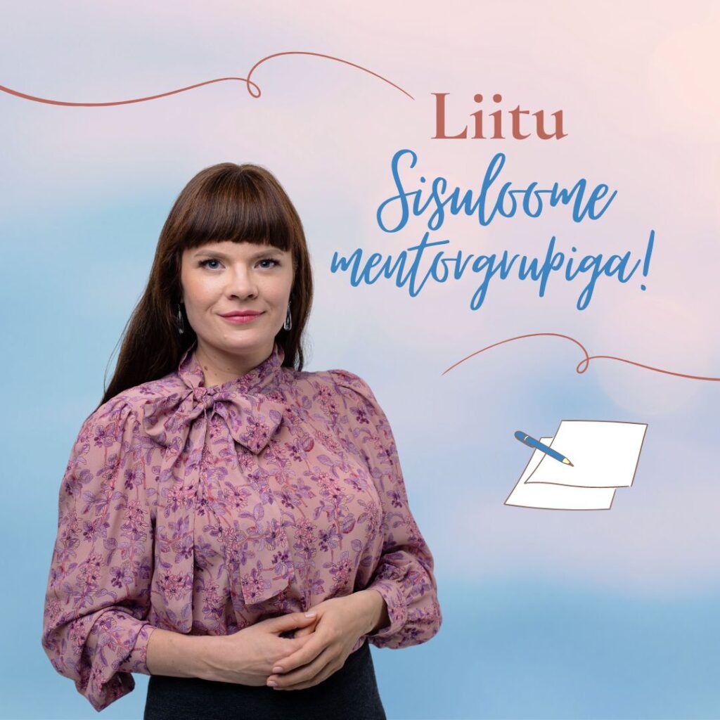 turunduse kooltiused, sisuloome mentorgrupp