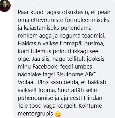 silja ustav- valjakutse